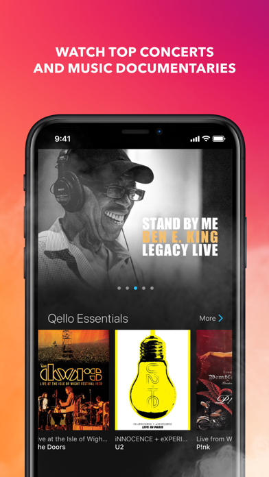 Qello: Watch Concerts & Docs Screenshot