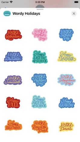 Game screenshot Wordy Holidays hack