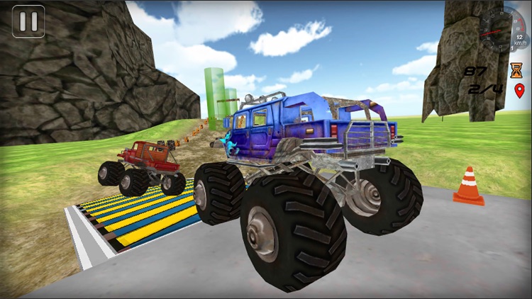 4x4 offroad Truck Stunt Driver screenshot-4