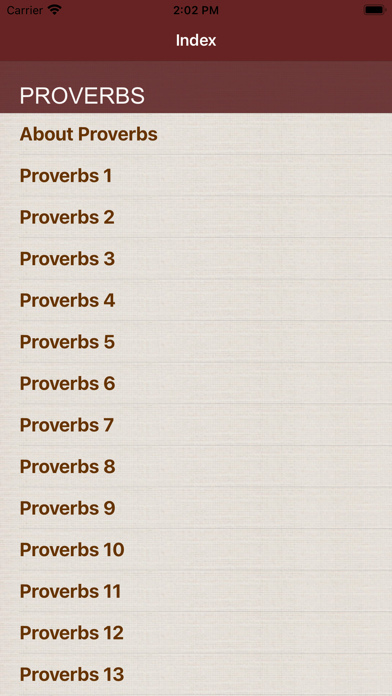 How to cancel & delete Proverb from iphone & ipad 2
