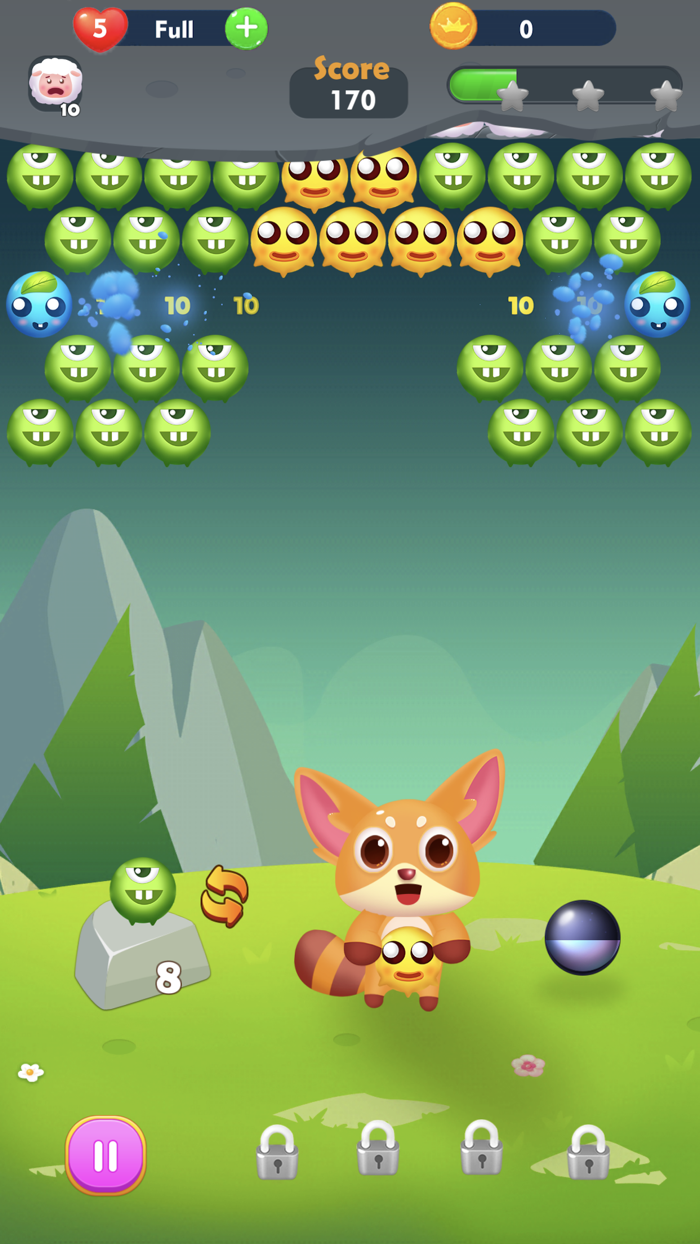 Bubble Shooter-Animals Match