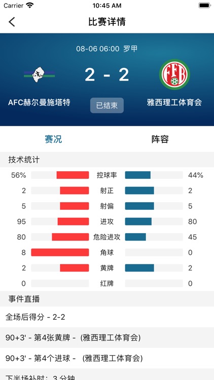 每日足球-专业体育赛事交流