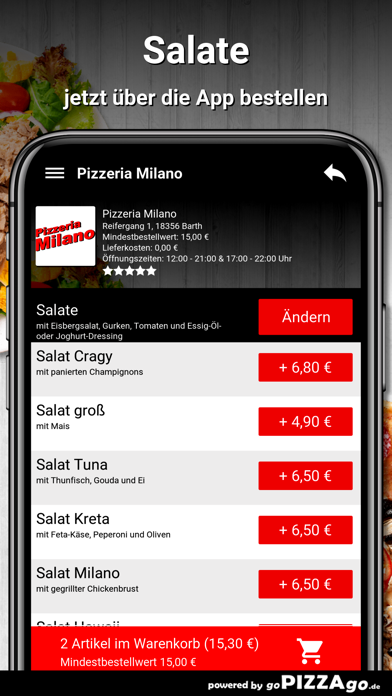 Pizzeria Milano Barth screenshot 5