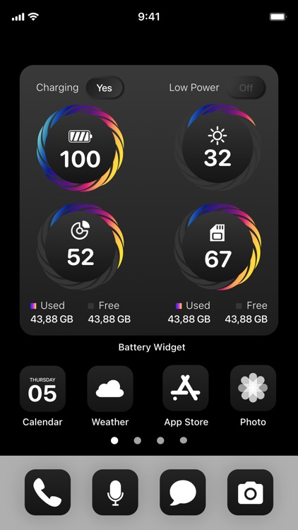 Battery Widget & Usage Monitor screenshot-0