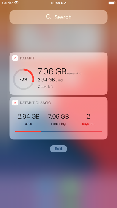 Databit: Data usage manager Screenshots