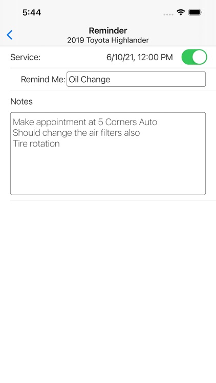 Auto Care Tracker screenshot-5