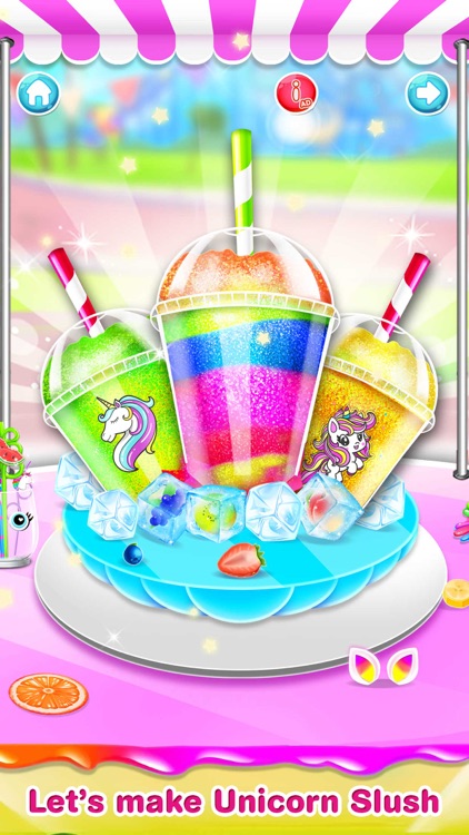 Unicorn Frozen Slush Making screenshot-4