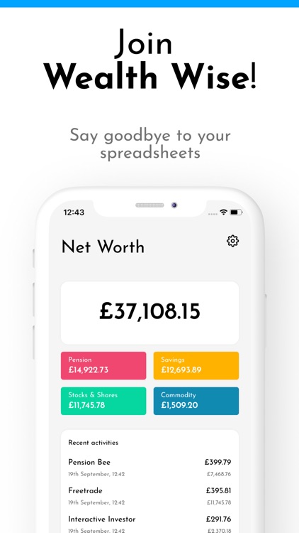 Wealth Wise - My Net Worth