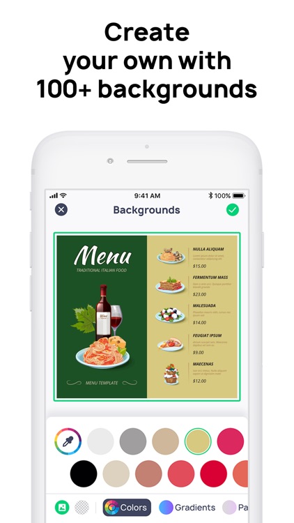Menu Maker! screenshot-4