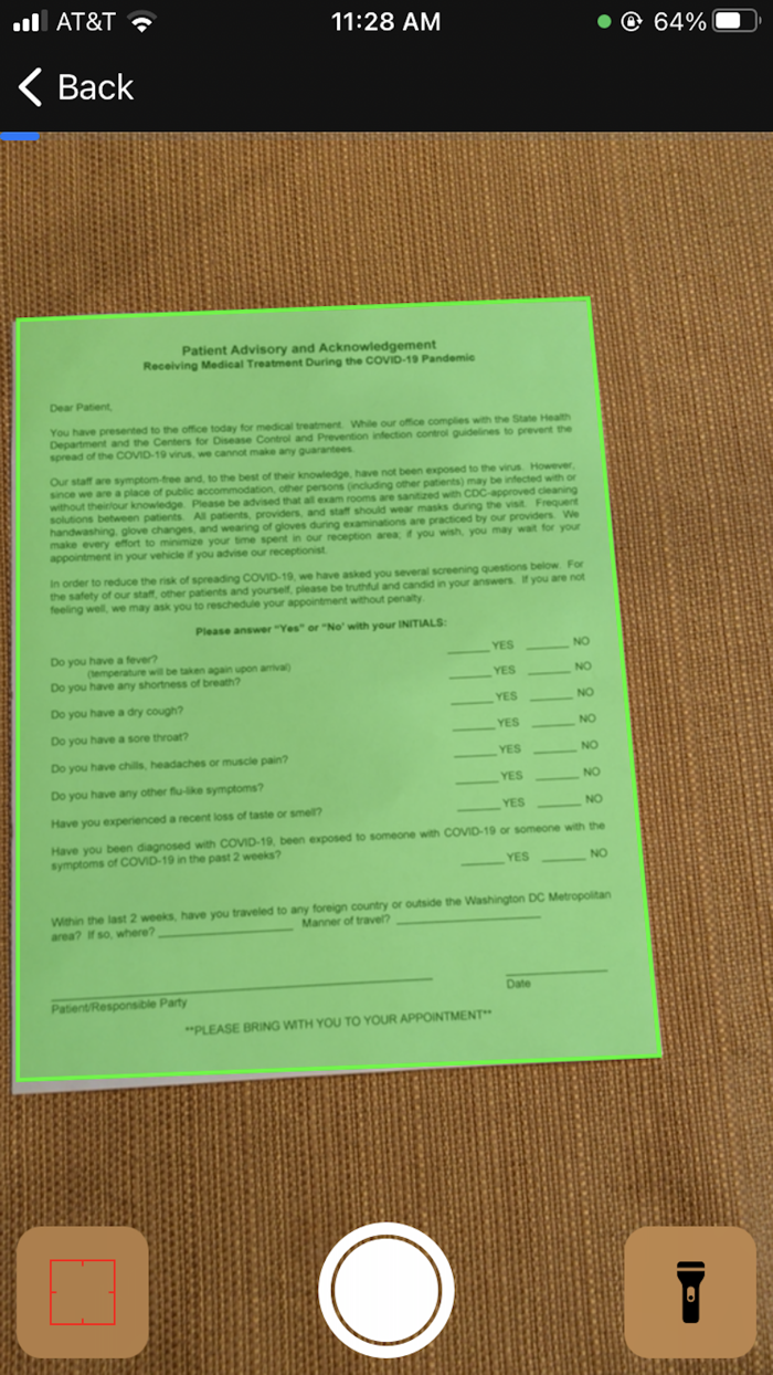 Auto Document Scanner