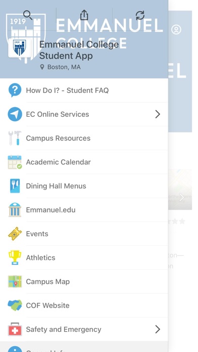 Emmanuel College Student App screenshot 3