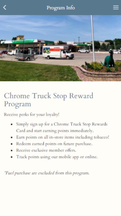 Chrome Truck Stop