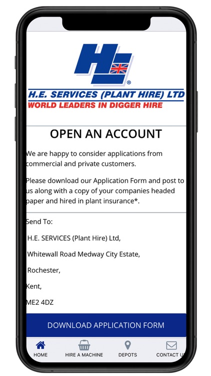 H.E. Services Plant Hire