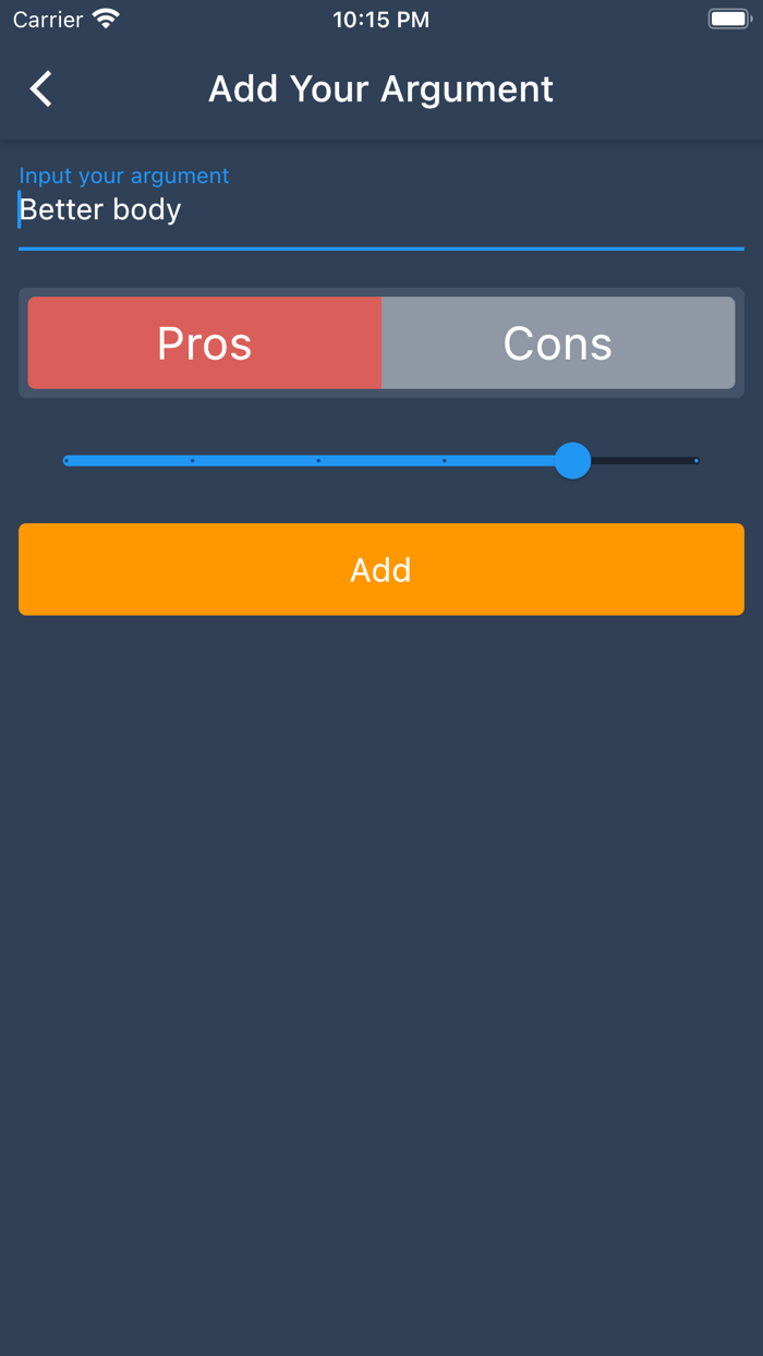 Quickly Decision - Pros Cons