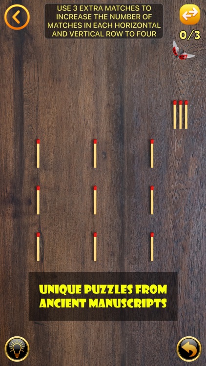 Puzzles with Golden Matches screenshot-3