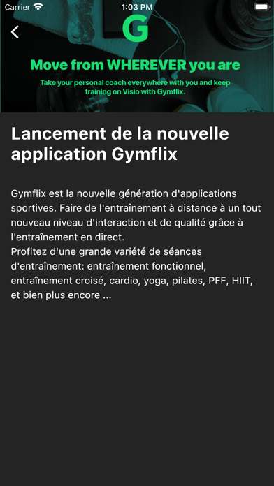 Gymflix screenshot 4