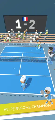 J.J's Tennis Tour - Screenshot 2