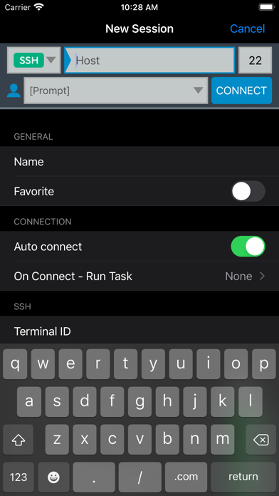 How to cancel & delete Reflection for UNIX SSH Client from iphone & ipad 1