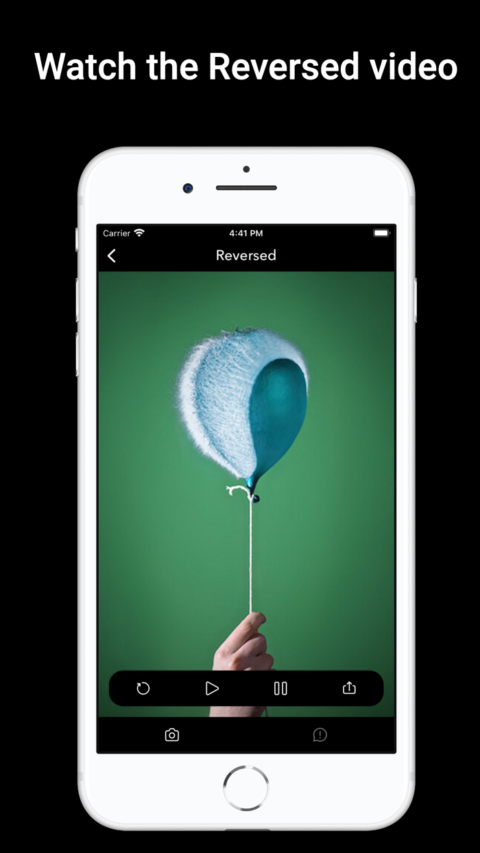 Reversed Play Video Back