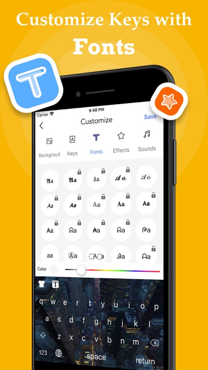 Keyboard Fonts º screenshot-4
