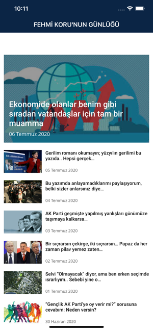 Fehmi Koru'nun Günlüğü(圖1)-速報App