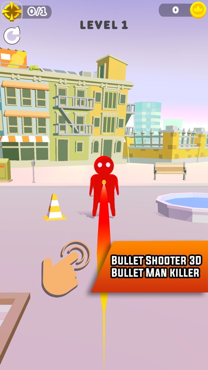 Bullet Shooter 3D - Bullet Man