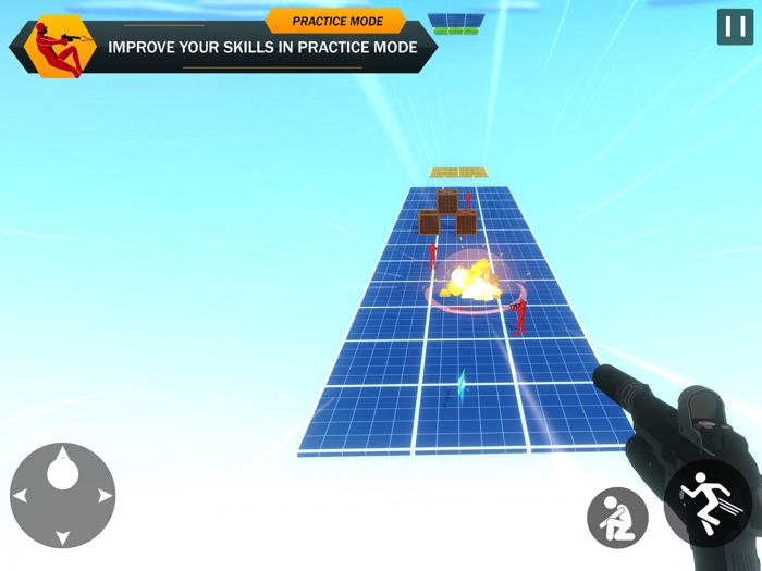 Gun Rush - FPS,Parkour,SlowMo