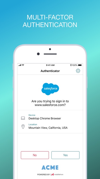 MobileIron Authenticator