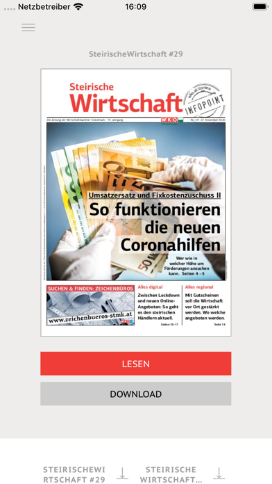 How to cancel & delete Steirische Wirtschafts Zeitung from iphone & ipad 1