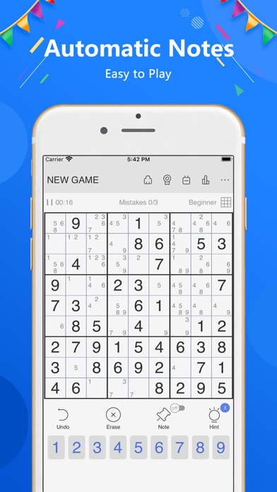 Sudoku - Easy Logic Game screenshot 2