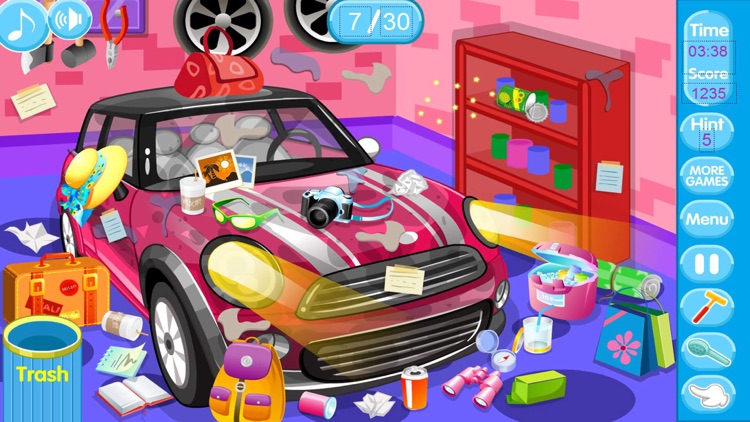 Clean up my pink new car screenshot-6