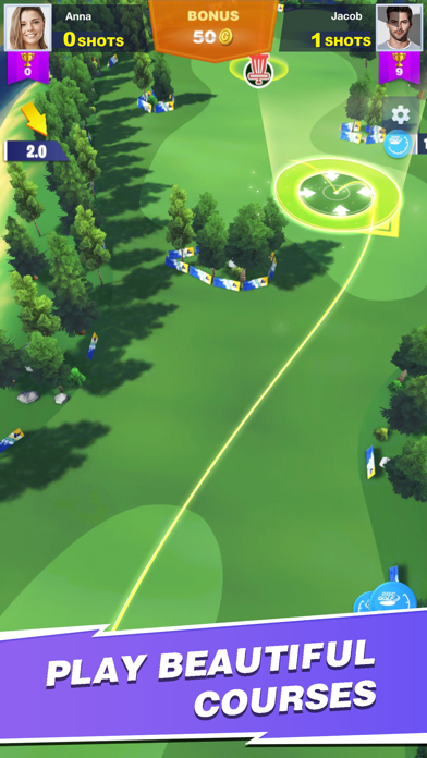 Disc Golf Rival screenshot1