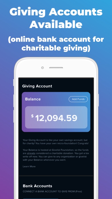 Givelist: Give and Impact screenshot 4