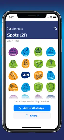 Game screenshot ZIM Stickers Multi Pack apk