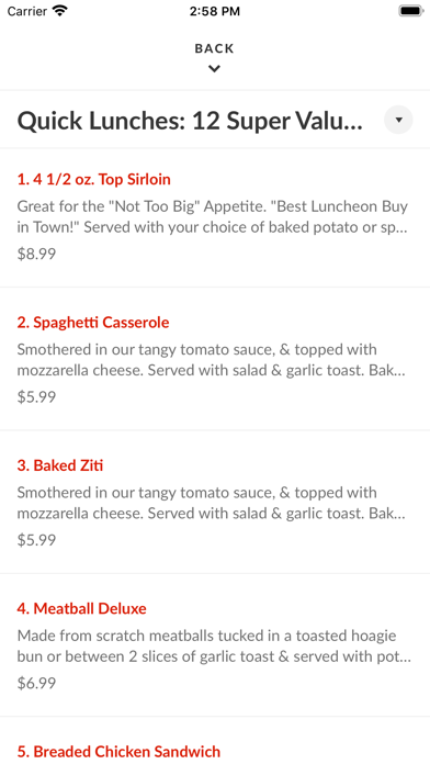 How to cancel & delete Angelo's Pizza & Spaghetti from iphone & ipad 3