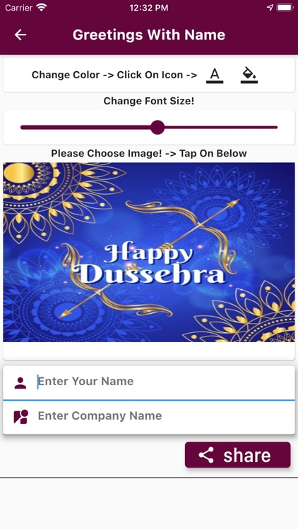 Dussehra Images Wishes Card screenshot-6