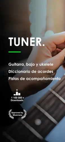 Capture 1 Tuner Pro Afinador de Guitarra iphone