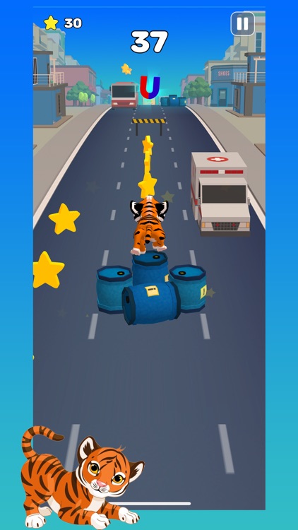 3D Tiger Run