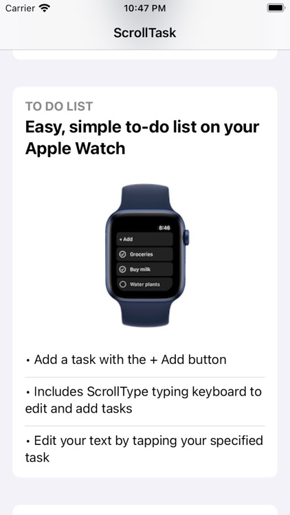 ScrollTask - Watch To-Do List screenshot-3