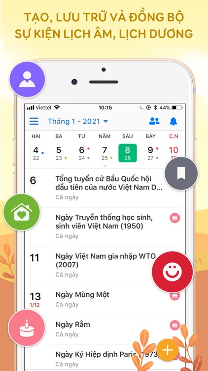 Lịch Việt - Lịch Vạn Niên 2021