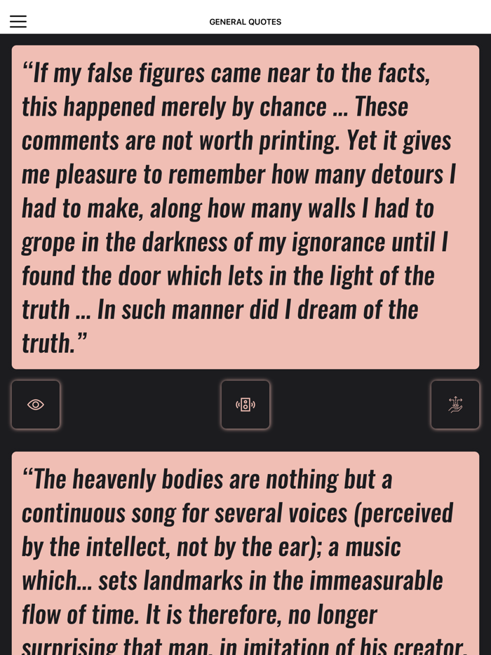 Johannes Kepler Wisdom