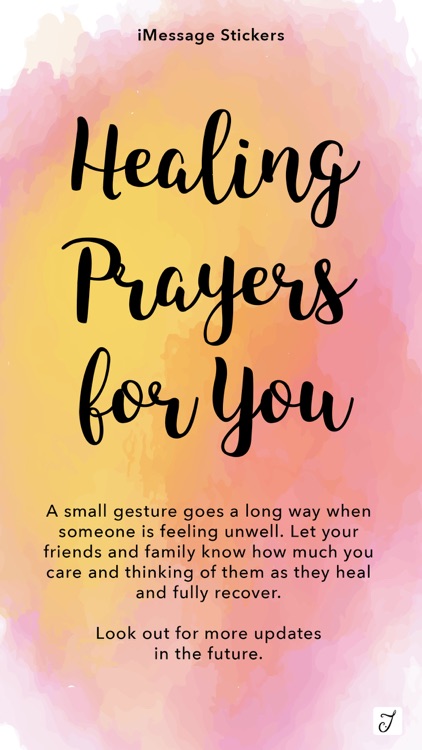 Healing Prayers For You