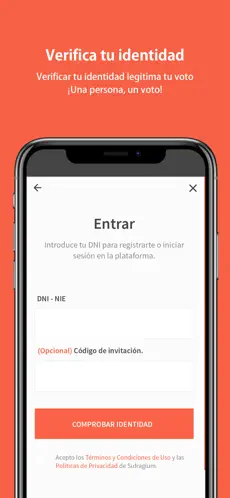 Screenshot 3 Sufragium, ¡tu voto cuenta! iphone
