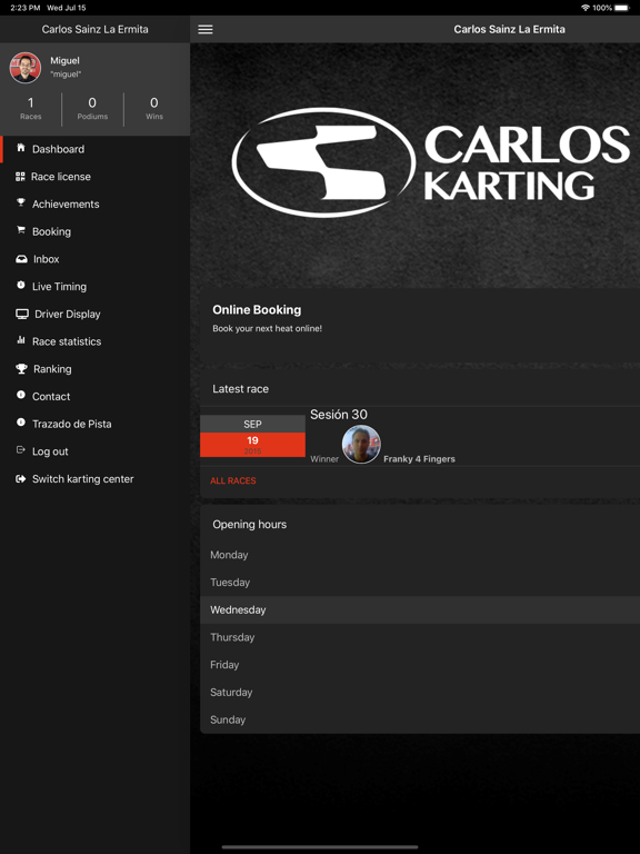 Carlos Sainz Karting screenshot 3