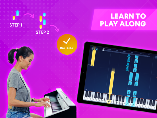 Piano Lessen via OnlinePianist iPad app afbeelding 8