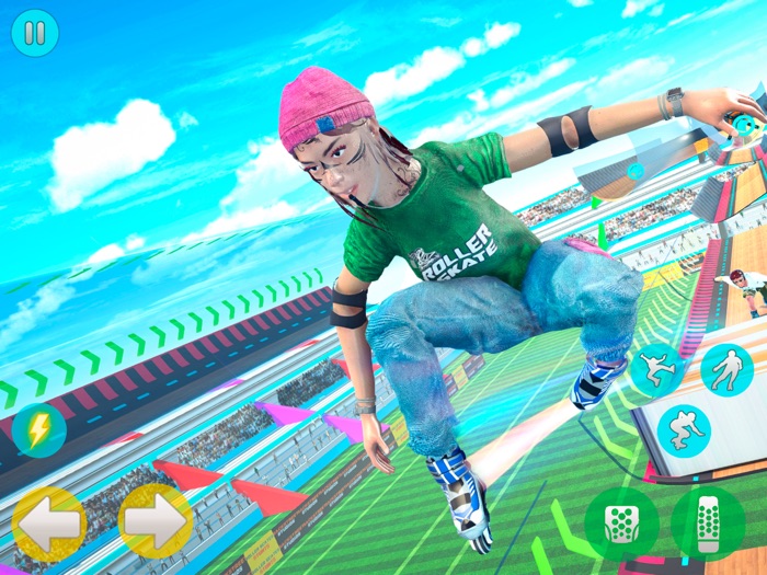 Sky Roller - Skate Runner Game