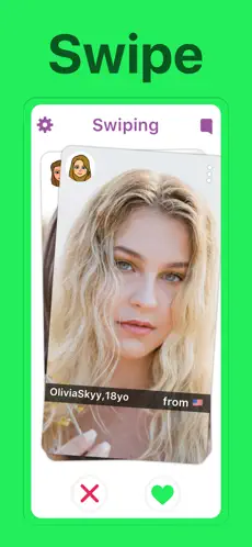 Captura 1 Swiping - Make Friends iphone