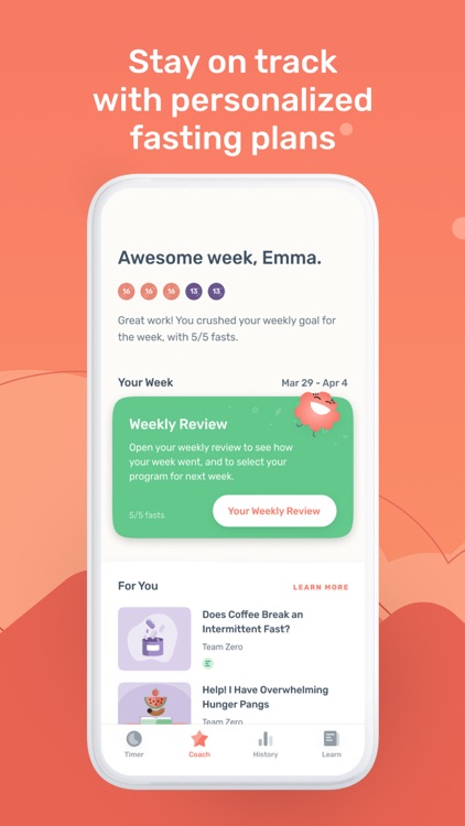 Zero - Simple Fasting Tracker screenshot-3