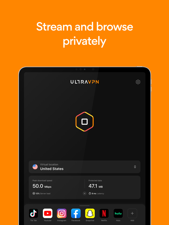 Ultra Vpn Secure Usa Vpn Proxy App Voor Iphone Ipad En Ipod Touch