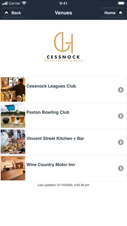 CHG Cessnock Hospitality Group screenshot-5